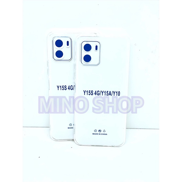 SOFTCASE TRANSPARAN VIVO Y15S 4G / Y10 / Y15A PREMIUM CLEAR SOFTCASE