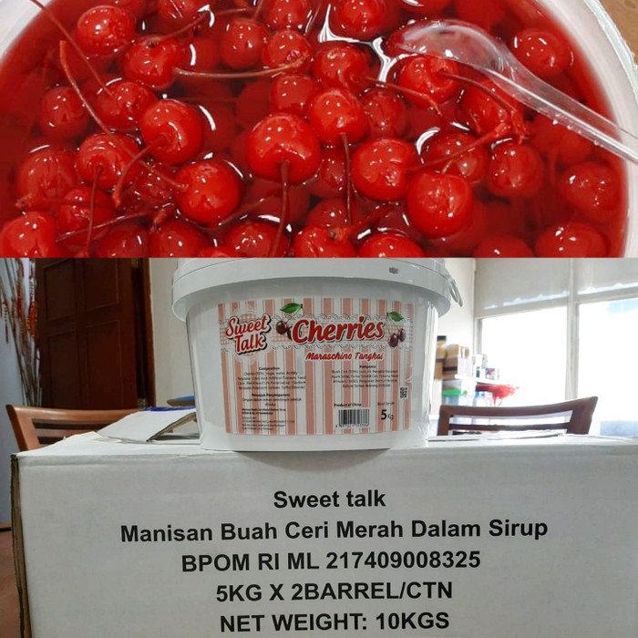 Cherry Tangkai Merah 5 Kg
