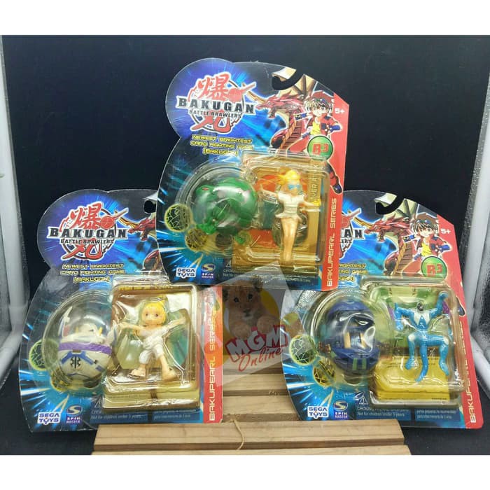 Mainan Bakugan Karakter - Bakugan Battle Brawlers dengan Karakter