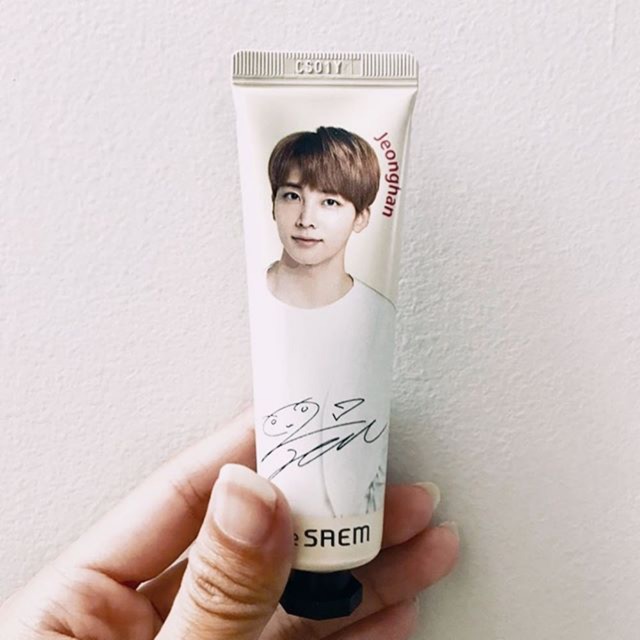 THE SAEM X SEVENTEEN HANDCREAM: JEONGHAN