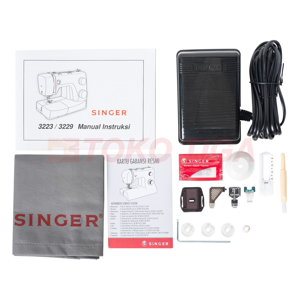 Mesin Jahit SINGER 3223 SIMPLE (Portable multifungsi)