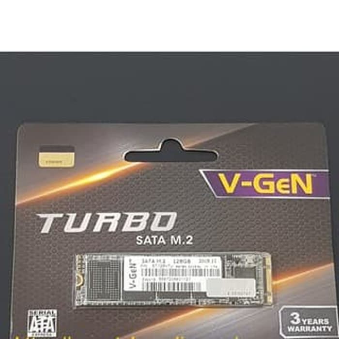 V-GEN SSD M.2 SATA 128GB TURBO M2 128 GB VGEN 2280 bukan 120gb