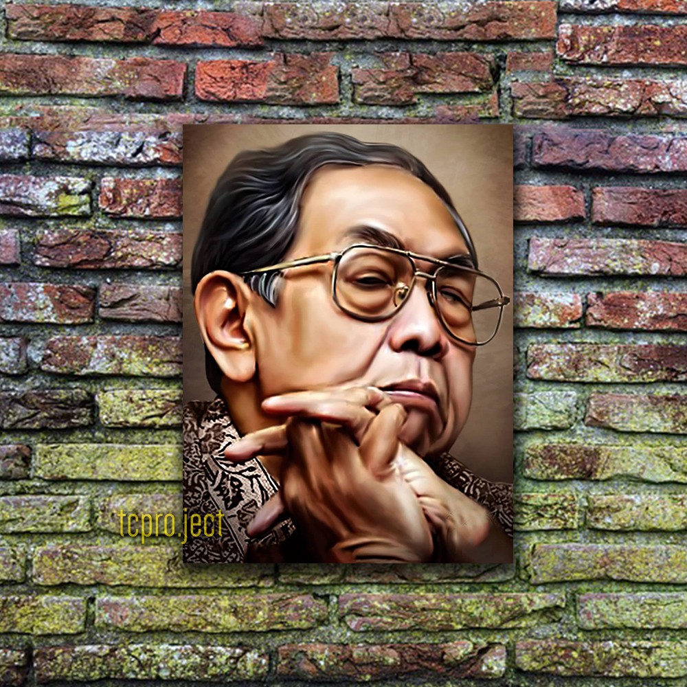 GUS DUR POSTER - DEKORASI HIASAN DINDING