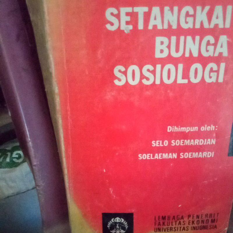 buku setangkai bunga sosiologi