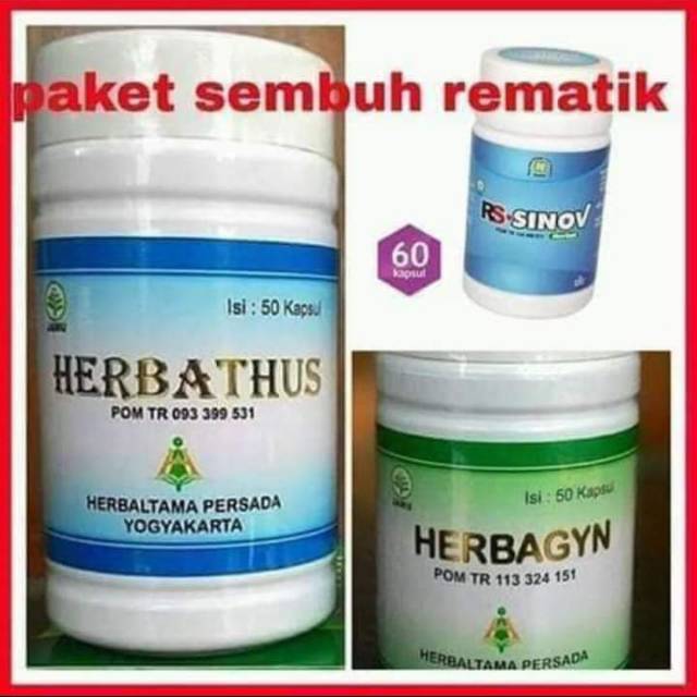 Paket herbal rematik nasa