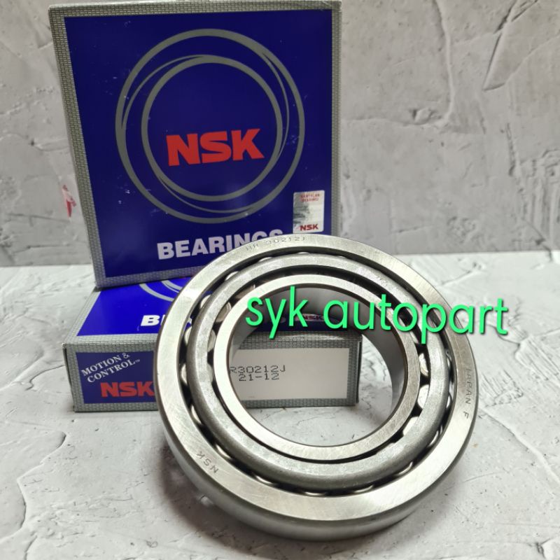 BEARING TAPERED 30212 NSK JEPANG ASLI