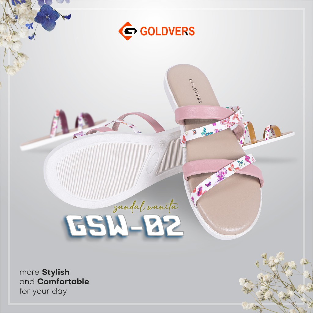 DISTRIBUTOR TAS-Sandal Slop Teplek Wanita/Sandal Casual Terbaru/Sandal Kokop Teplek Wanita Trendy