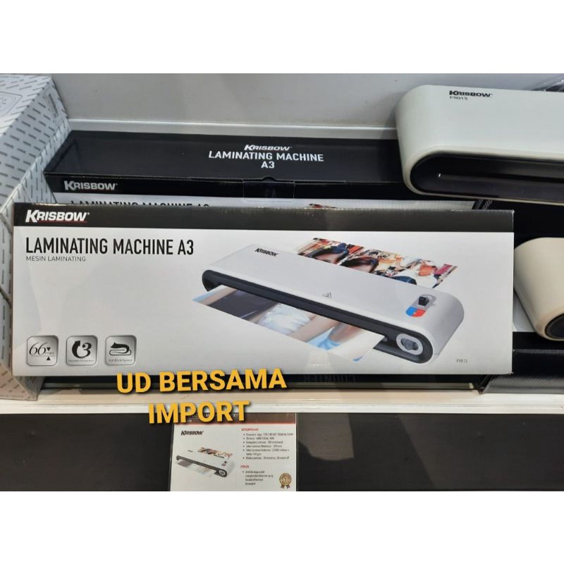 

krisbow mesin laminating A3 laminating machine KRISBOW A3
