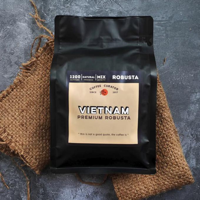 

biji / bubuk kopi Vietnam 1kg Robusta Premium Special