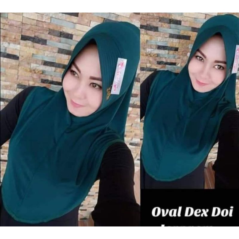 Hijab oval Dex ori DOI