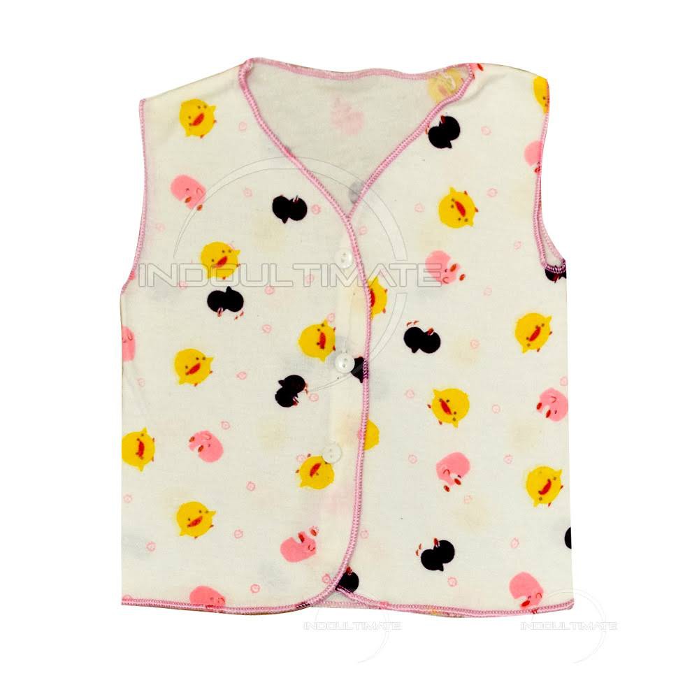 3in1 Baju Bayi Baru Lahir Laki Laki Perempuan Tanpa Lengan Motif 0-3 Bln BC-086 Pakaian Atasan