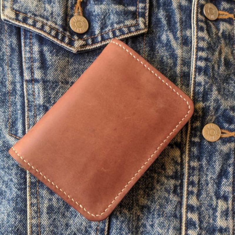 Middle wallet leather/ Dompet Kulit/ dompet kulit asli/ Dompet cowok/ Dompet Keren/ Dompet masa kini