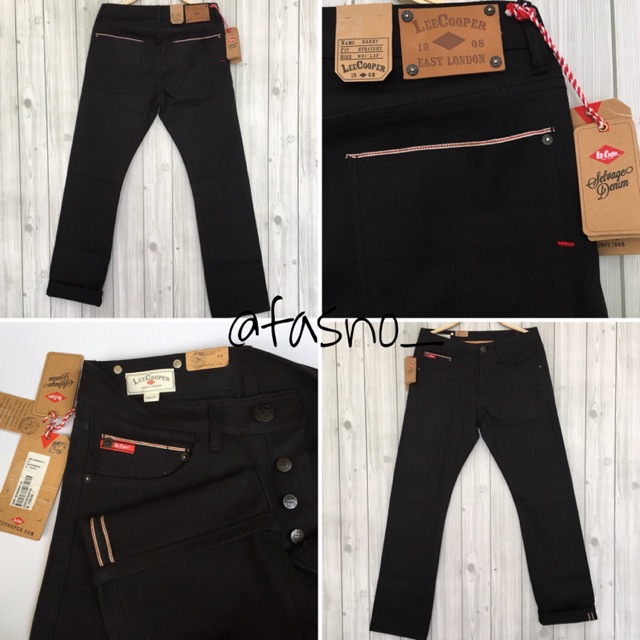 lee cooper selvage