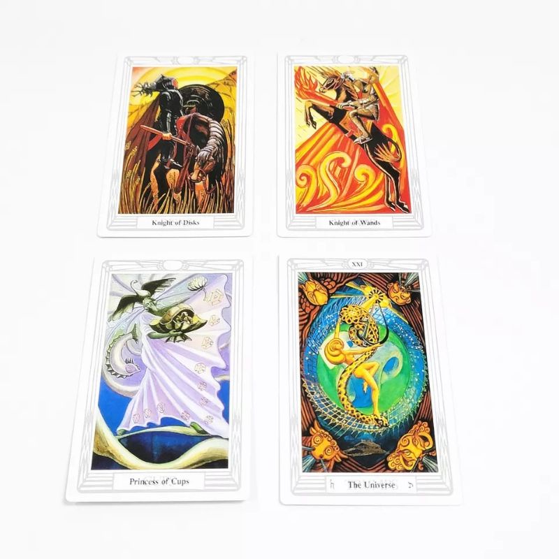 Thoth Tarot 12x7cm include guide paper