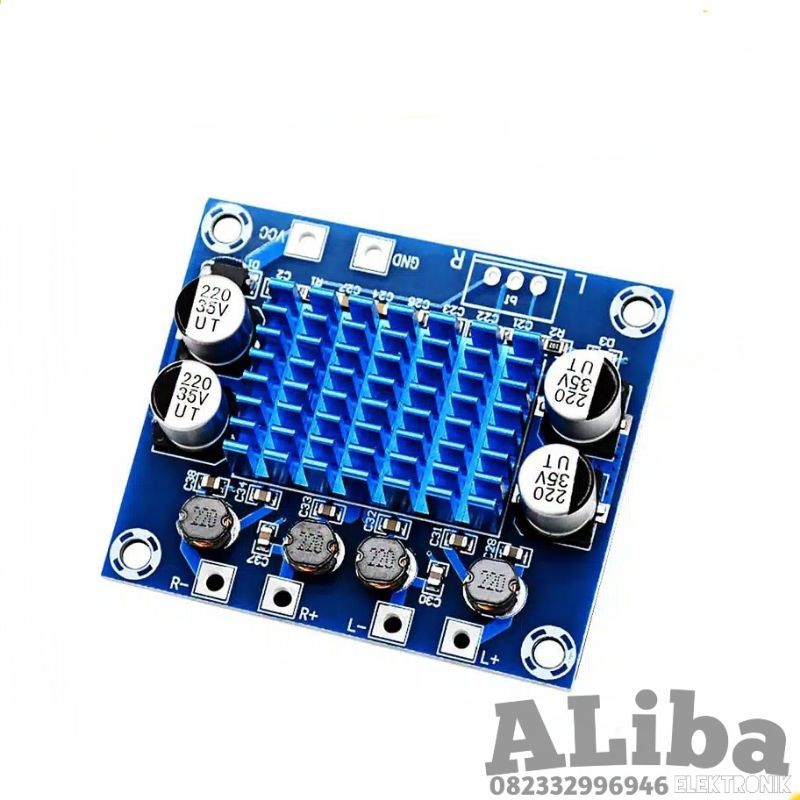 TPA3110 Class D Amplifier Dual Channel 30W + 30W dengan Heatsink