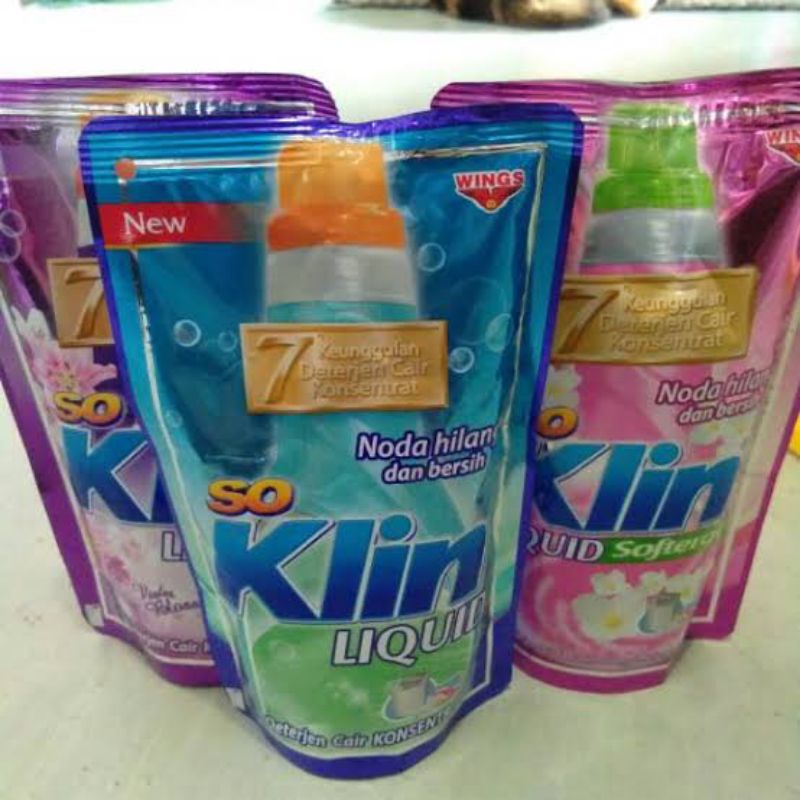 Soklin Cair 100ml / Soklin Liquid Kemasan 2000