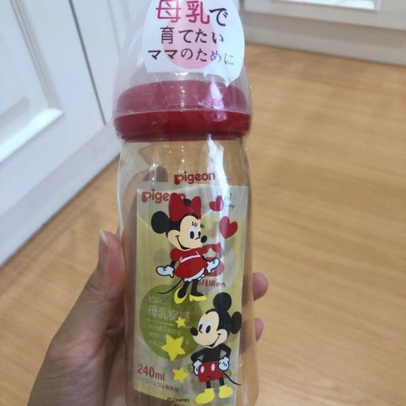 Botol Susu Pigeon PPSU - Disney - Mickey Minnie Mouse 160ml dan 240ml
