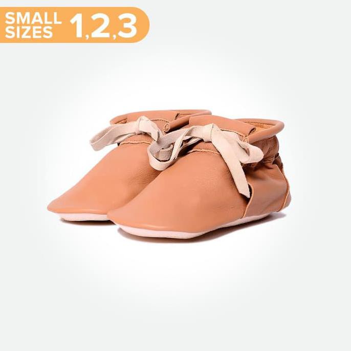 Terlaris Baby Chukka Boots Small - Wood (Sepatu Bayi Pyopp) - Size 3 Terbaru