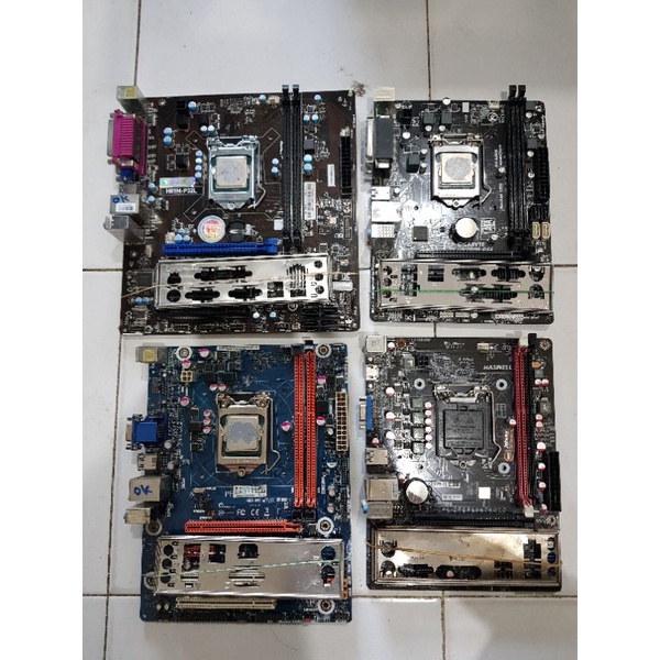 MOBO MOTHERBOARD H81 SOCKET 1150 DDR3 NORMAL TES