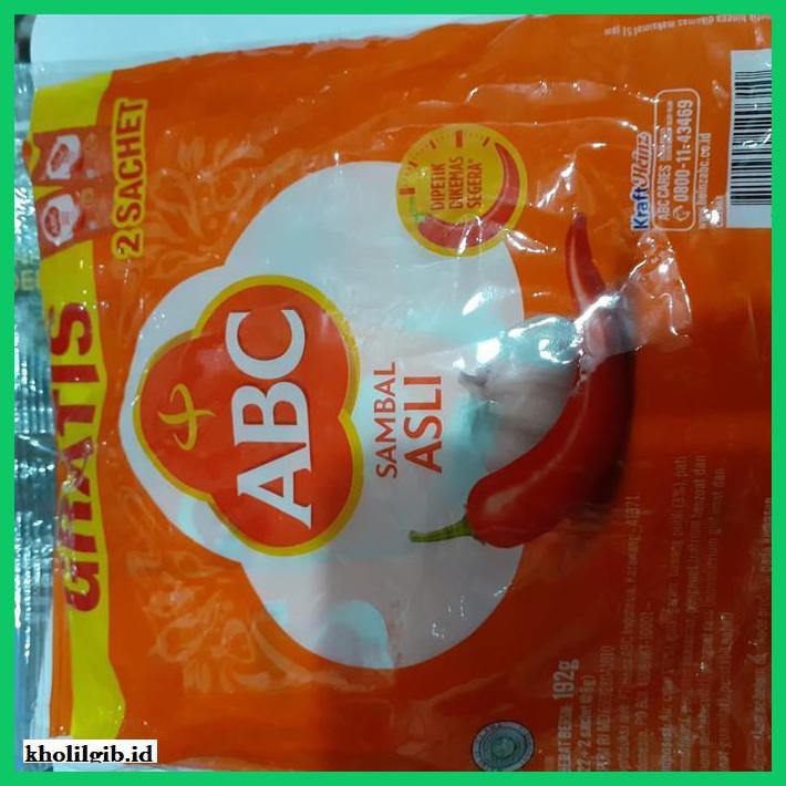 

Aneka-Sambal- Sambal Abc Sachet -Pedeeeeeezzzzzzz.