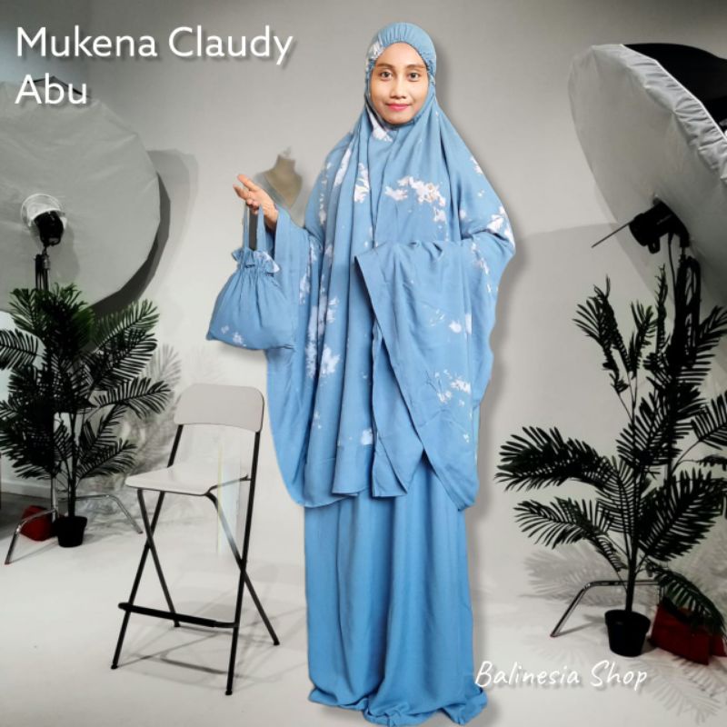 MUKENA BALI SMOKE ATAS JUMBO KATUN RAYON