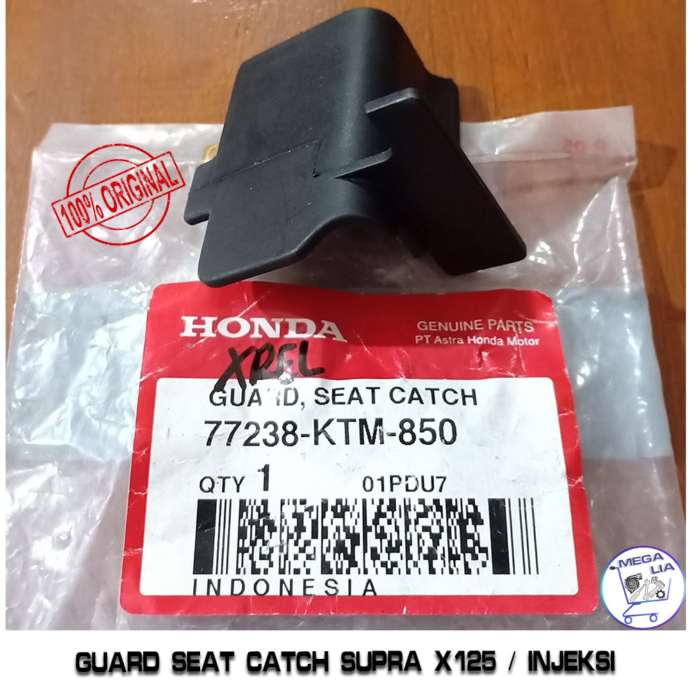 Guard Seat Catch Supra X125 / Injeksi 100% ORI HONDA. 77238-KTM-850