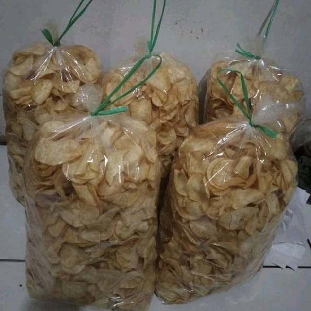 

Keripik singkong 1kg orginal Renyah Murah
