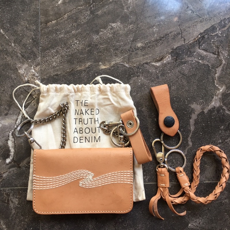 nudie alfredsson wallet not iron heart momotaro voyej oldblue elhaus the flat head pure blue japan