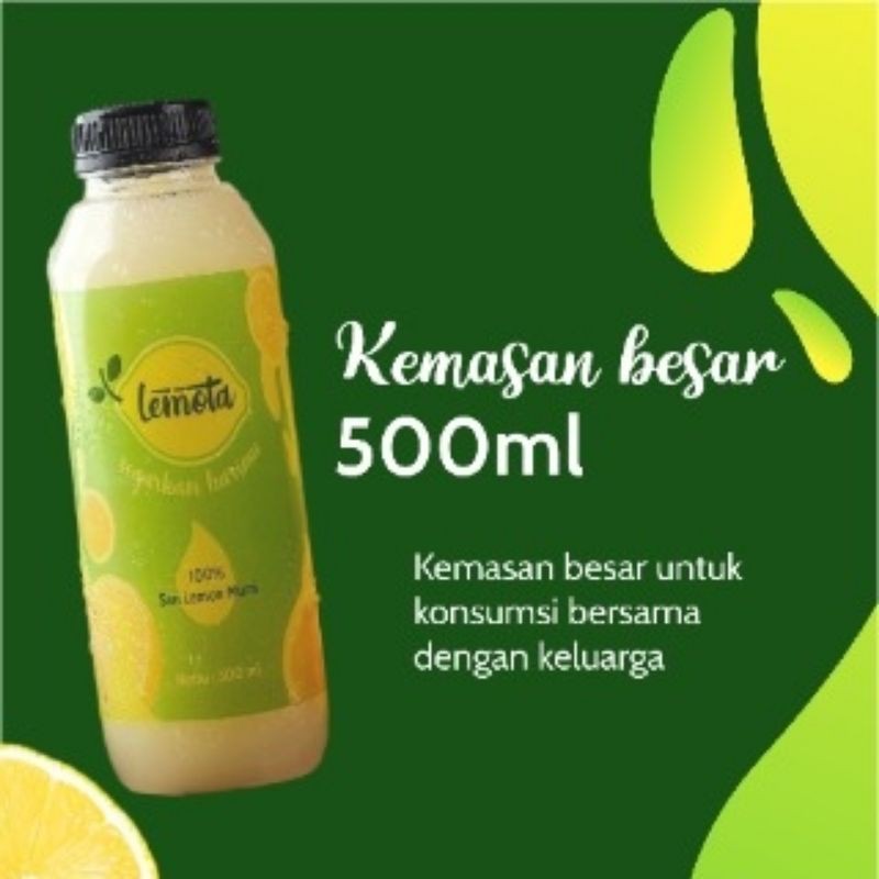 

Perasan Lemon Lemota 500ml
