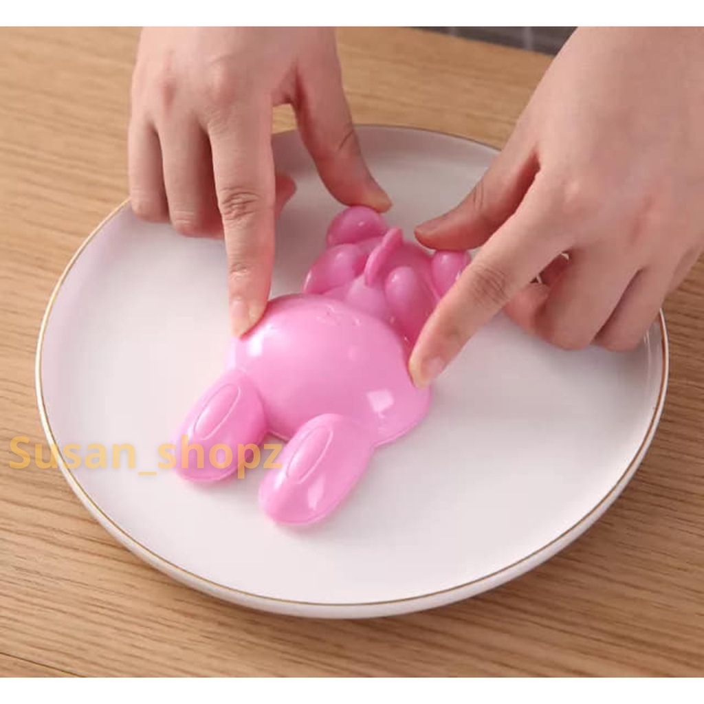 Cetakan Rabbit 3 in 1 Bento Rice Mold