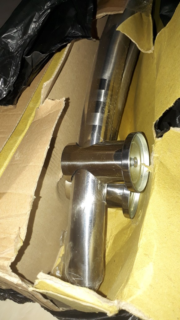 Handle Long 60cm Bulan Sabit Handle Stainless Kupu Tarung 60cm Gagang Pintu Minimalis