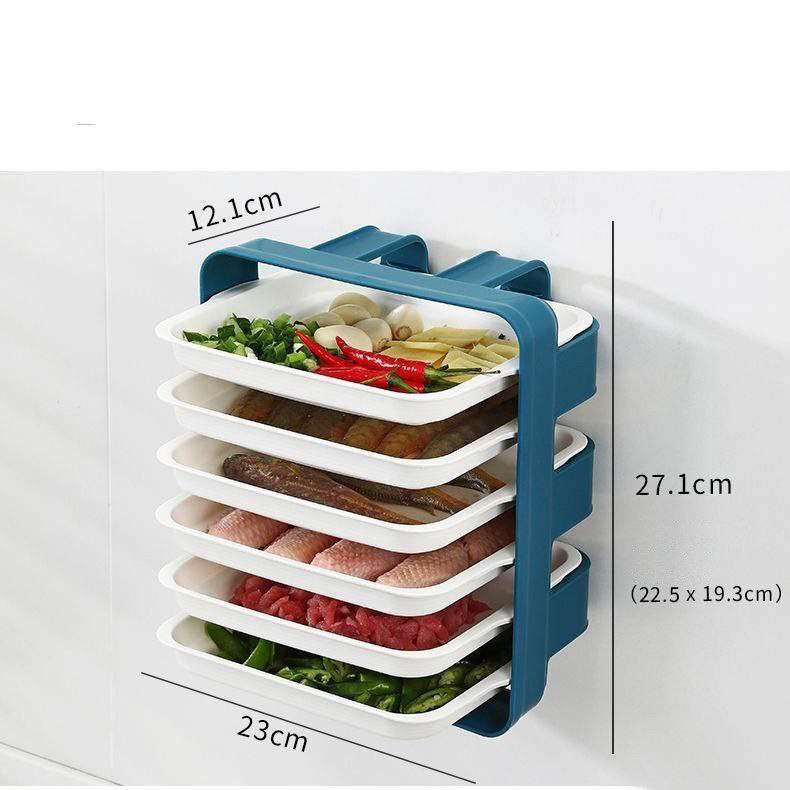 Rak Sayur/Rak Dapur/ Rak Talenan Sayur / Rak Sayur 6 Tingkat Terbaru