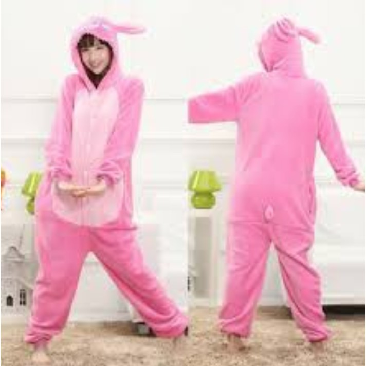 ONESIE KOSTUM PIYAMA STITCH KIGURUMI DEWASA