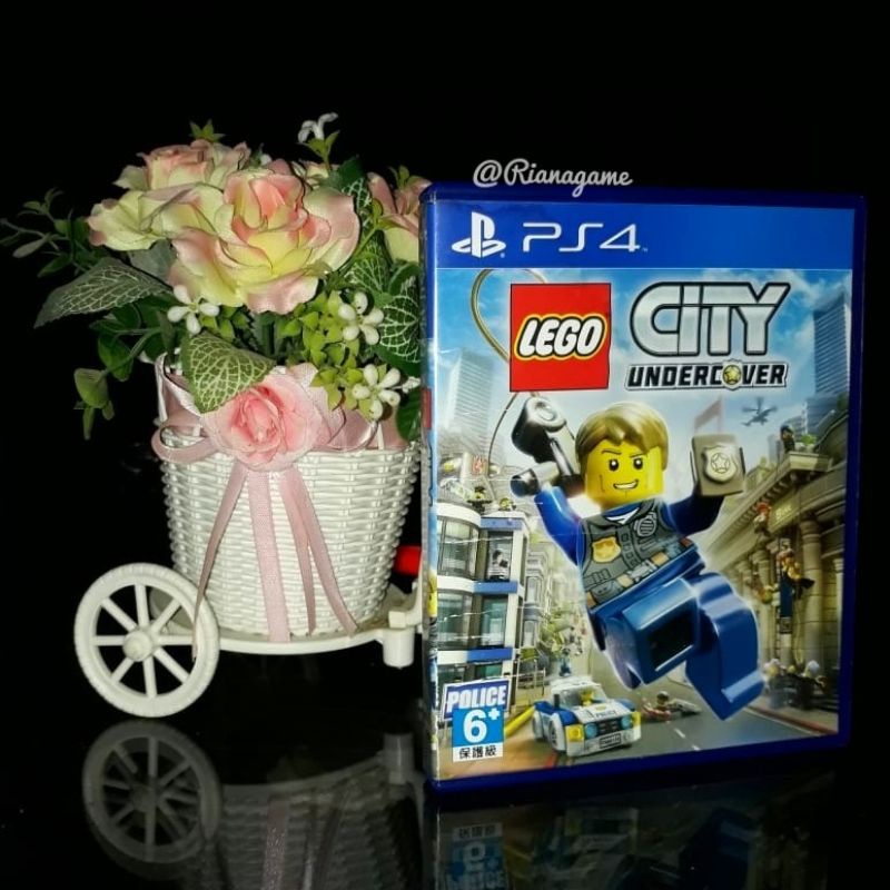 BD Kaset PS4 LEGO City Undercover Game CD PS 4 Original Playstation Bekas Second Mulus