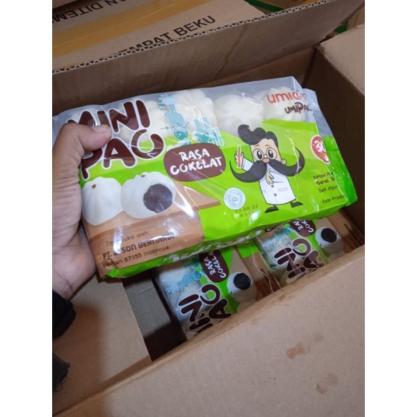 

mini pao rasa coklat