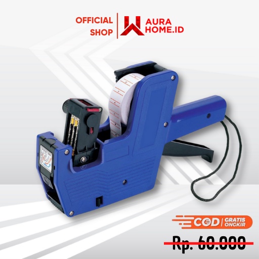 

Alat Label Harga Price Labeller Machine Coding / Pencetak label harga / Tembakan Harga Label Handtag 2 Baris 10 Digit Price Tag Labeller Machine Coding / Mesin Harga Label Angka / Alat Pemasang Label Bandrol Harga Hangtag Motek Mesin Label Minimarket Mura