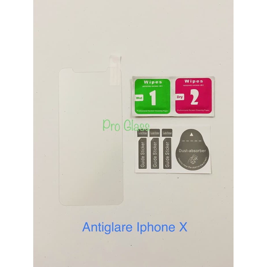 Iphone 11/ Iphone 11 PRO/Iphone 11 PRO MAX Anti GLARE / DOFF / MATTE Anti Fingerprint Tempered Glass