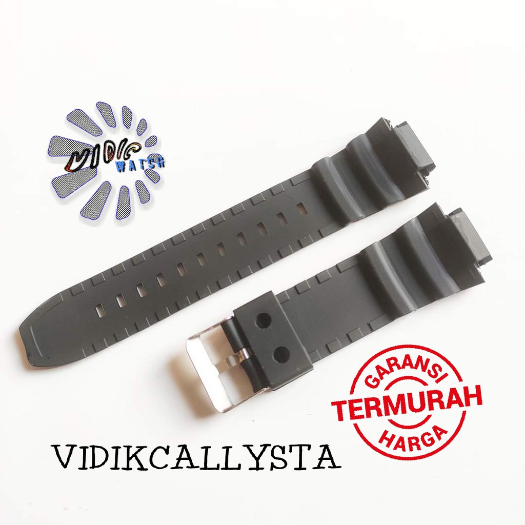 STRAP TALI JAM CASIO AE 2000 AE2000 AE-2000 HITAM