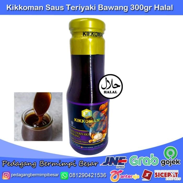 

Kikkoman Garlic Teriyaki 300gr Halal | Teriyaki Sauce | Saus Teriyaki Best Seller