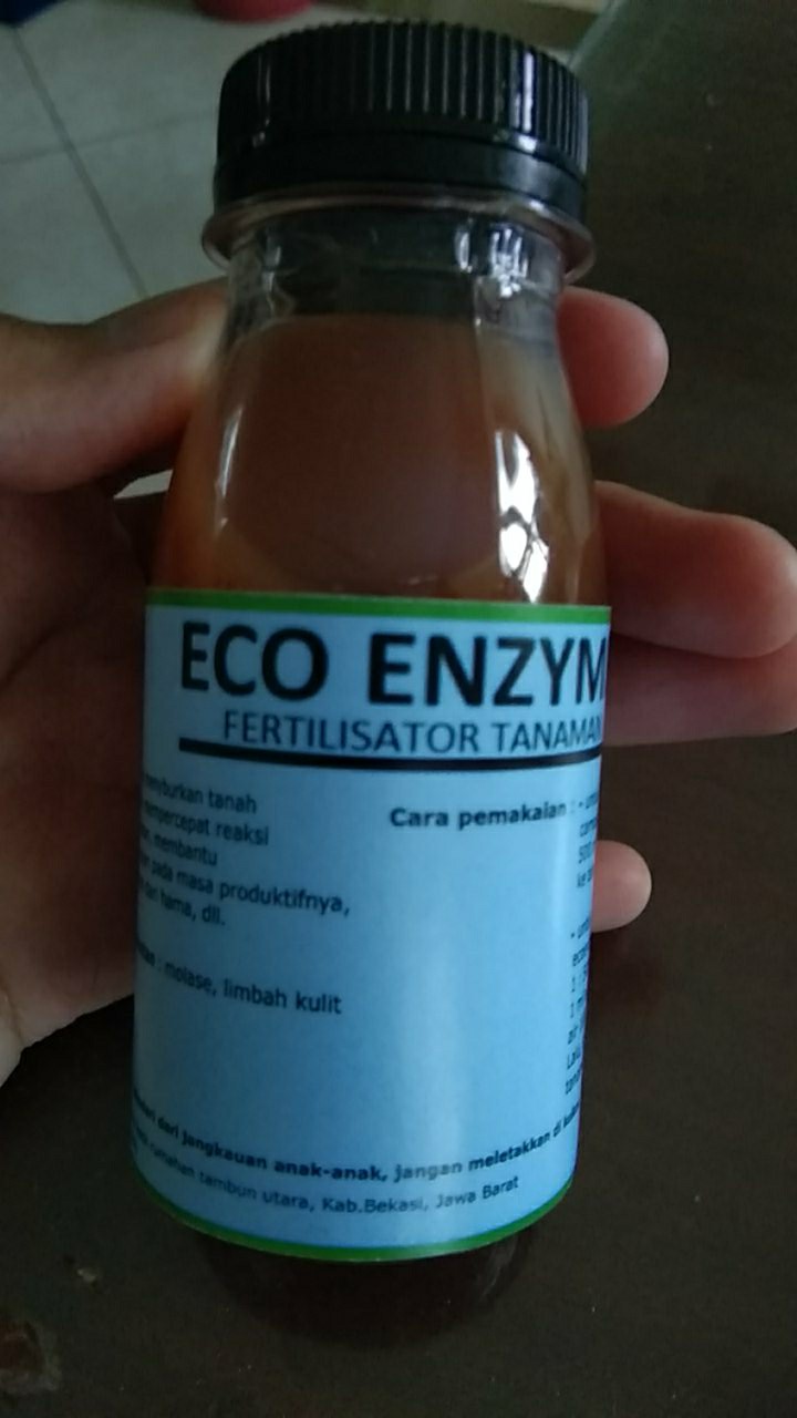 Pupuk Cair Eco Enzym Ukuran Pas 80 Ml