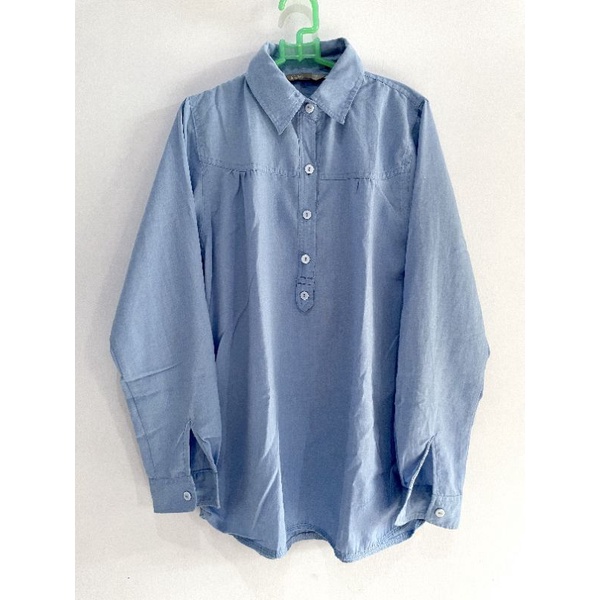 BAJU ATASAN KEMEJA WANITA KASUAL "ST.YVES"