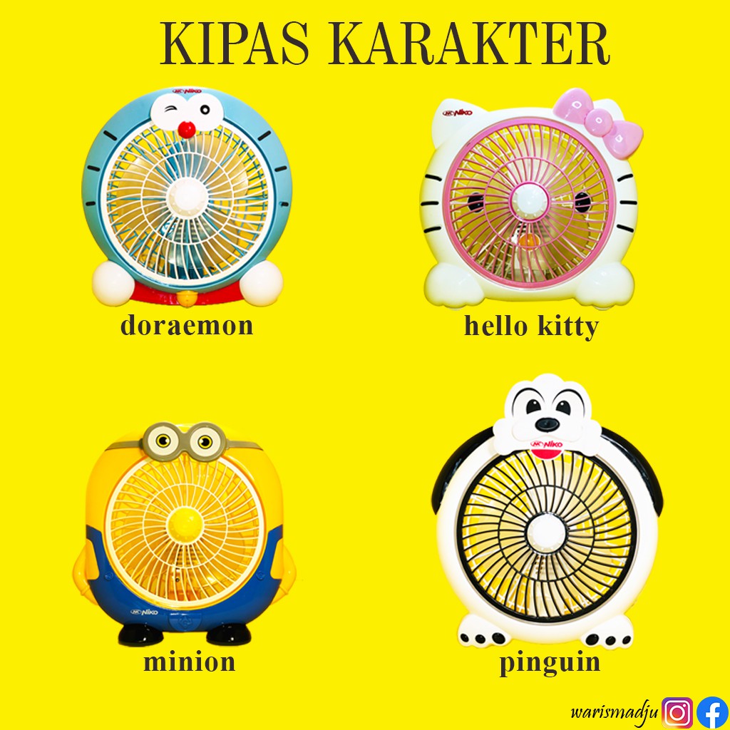 KIPAS ANGIN MINI KIPAS ANGIN KARAKTER KIPAS MINI KIPAS ANGIN DUDUK KIPAS KARAKTER KIPAS ANGIN KARAKT