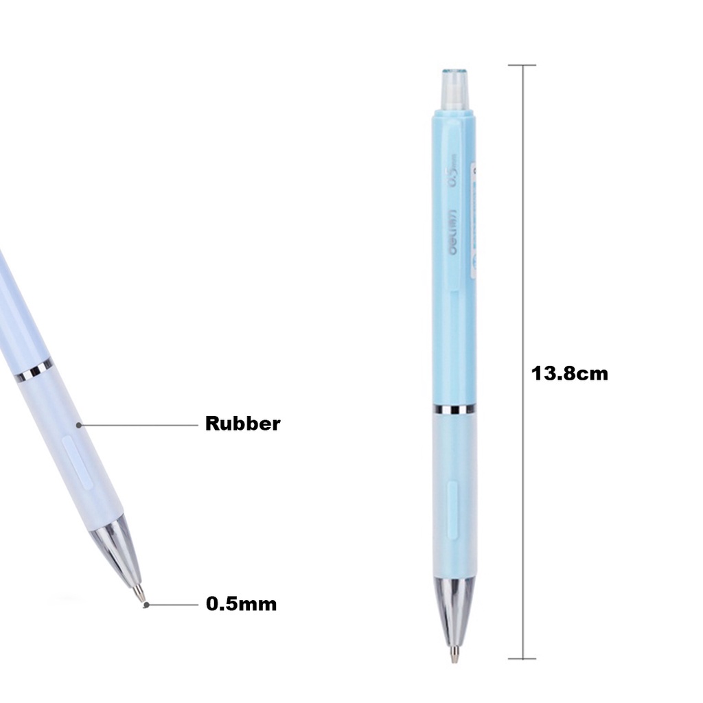 ☛TK☚ DS011 Pensil Mekanik Metal 0.5mm Isi Ulang Untuk Sketsa Gambar Anak Pelajar