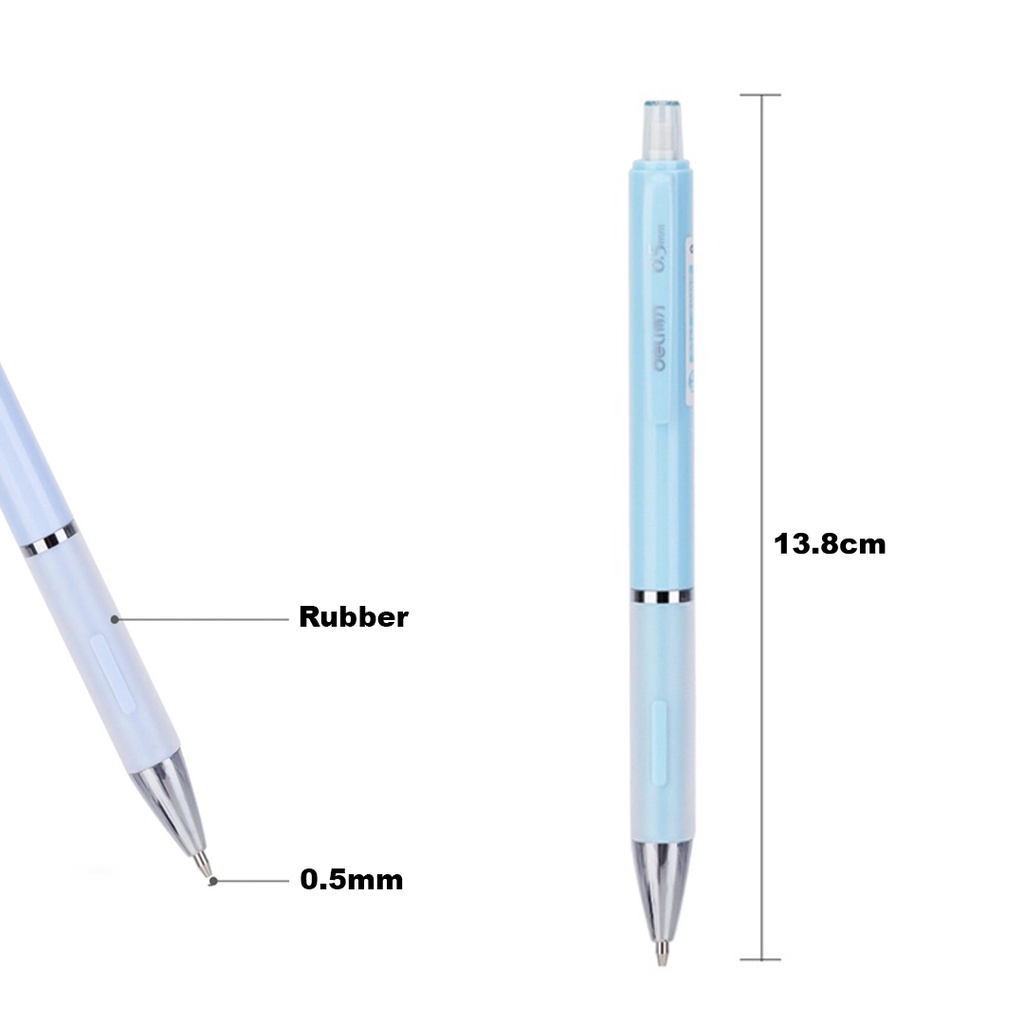 INFY - S011 Pensil Mekanik Metal 0.5mm Isi Ulang Untuk Sketsa Gambar Anak Pelajar