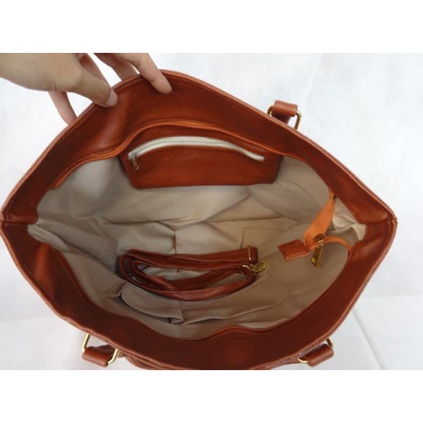 EDISI TERBARU ZARA SHOPPER BAG KULIT IMPOR