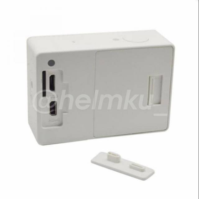 Tutup Baterai dan USB Port Xiaomi Yi Putih Action Camera