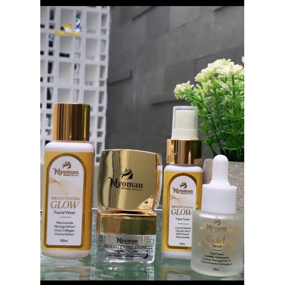 PAKET GLOWING GOLD NYOMAN SKINCARE