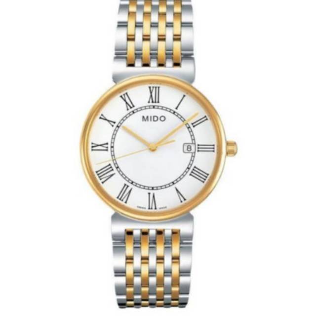 Jam Tangan Mido M009.610.22.013.00 Dorada White Dial Stanlees Original
