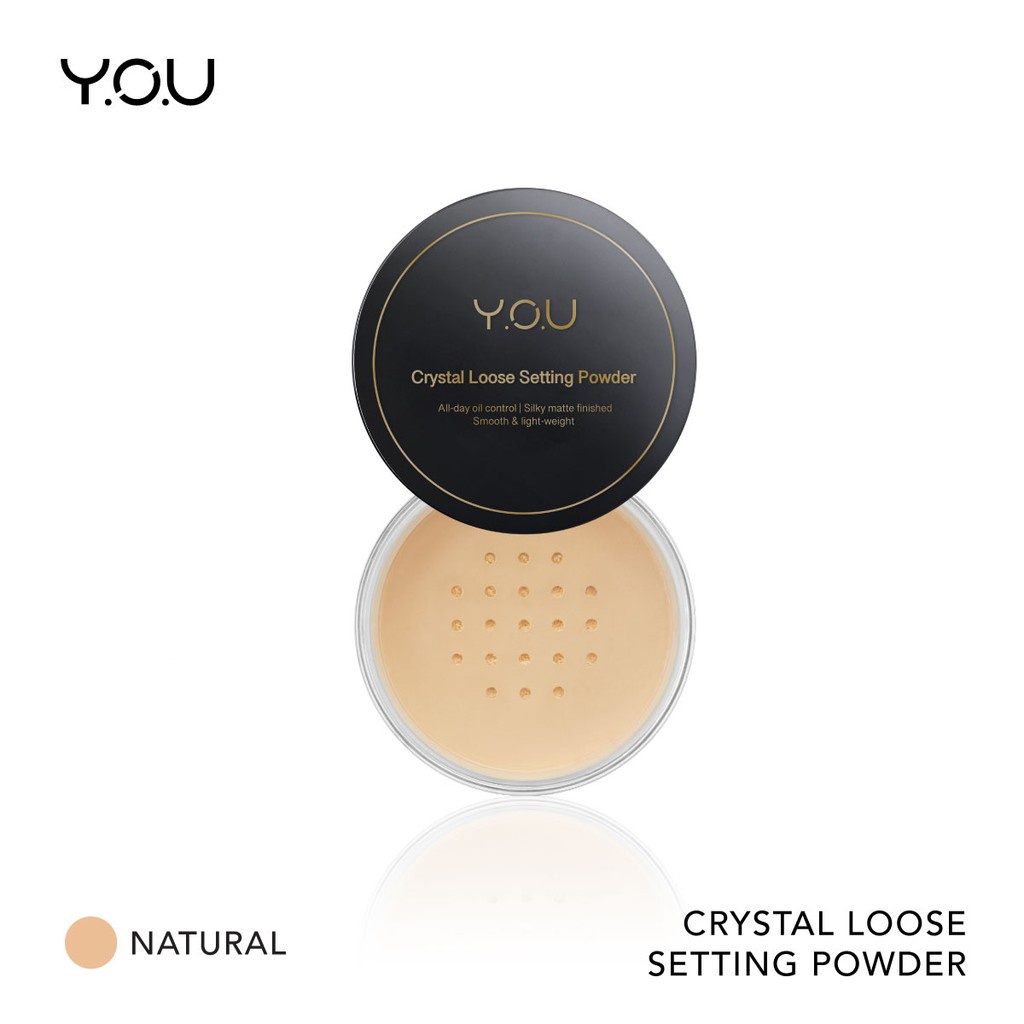 YOU Basic Collection Crystal Loose Setting powder [ Oil Control &amp; Waterproof]