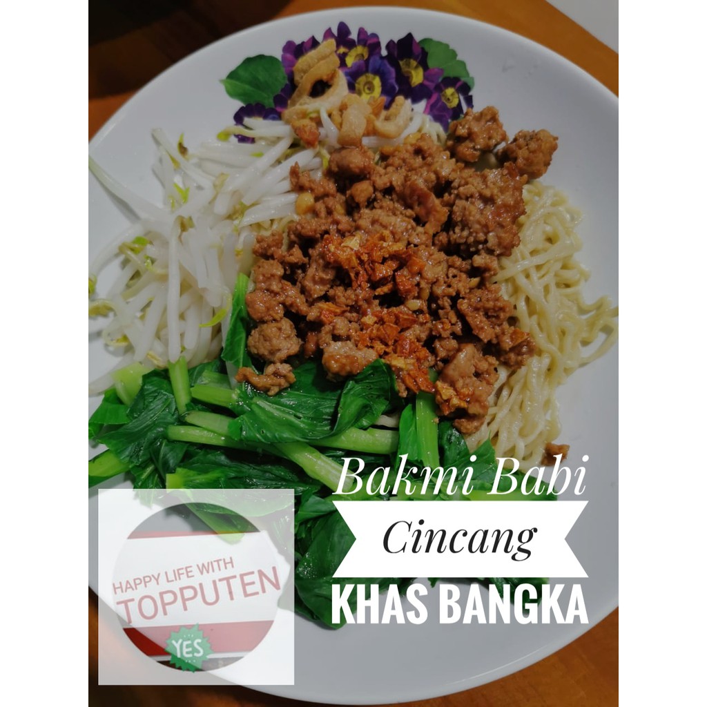 

Bakmi Babi Cincang Khas Bangka